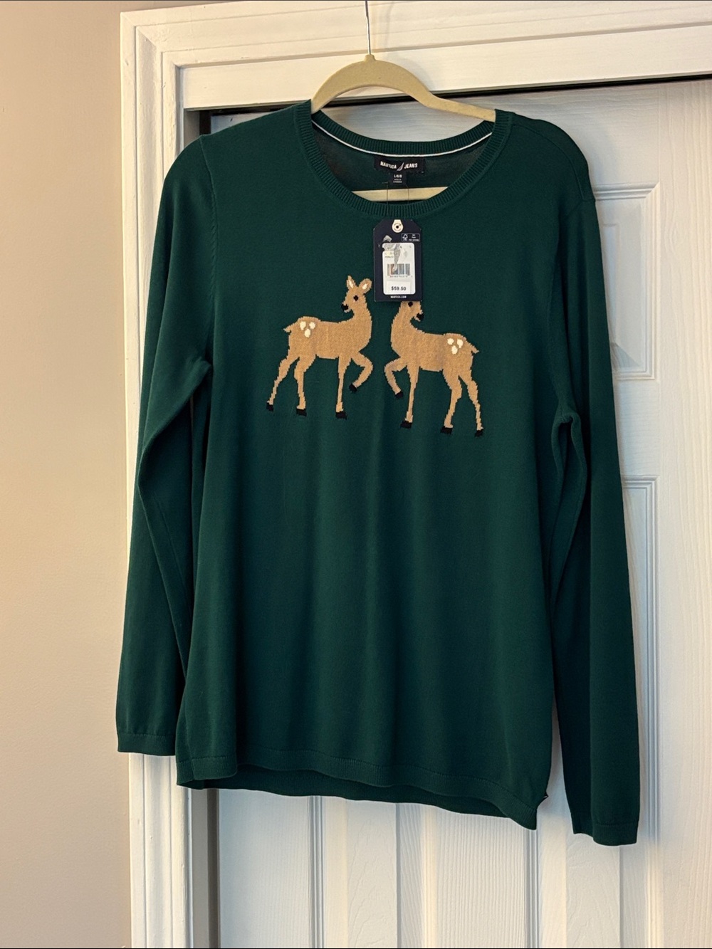 Brand new Nautica holiday sweater!!